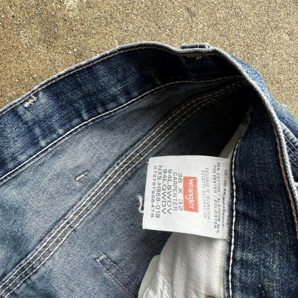 Y2K Baggy Wrangler Carpenter Jeans - Picture 6 of 7